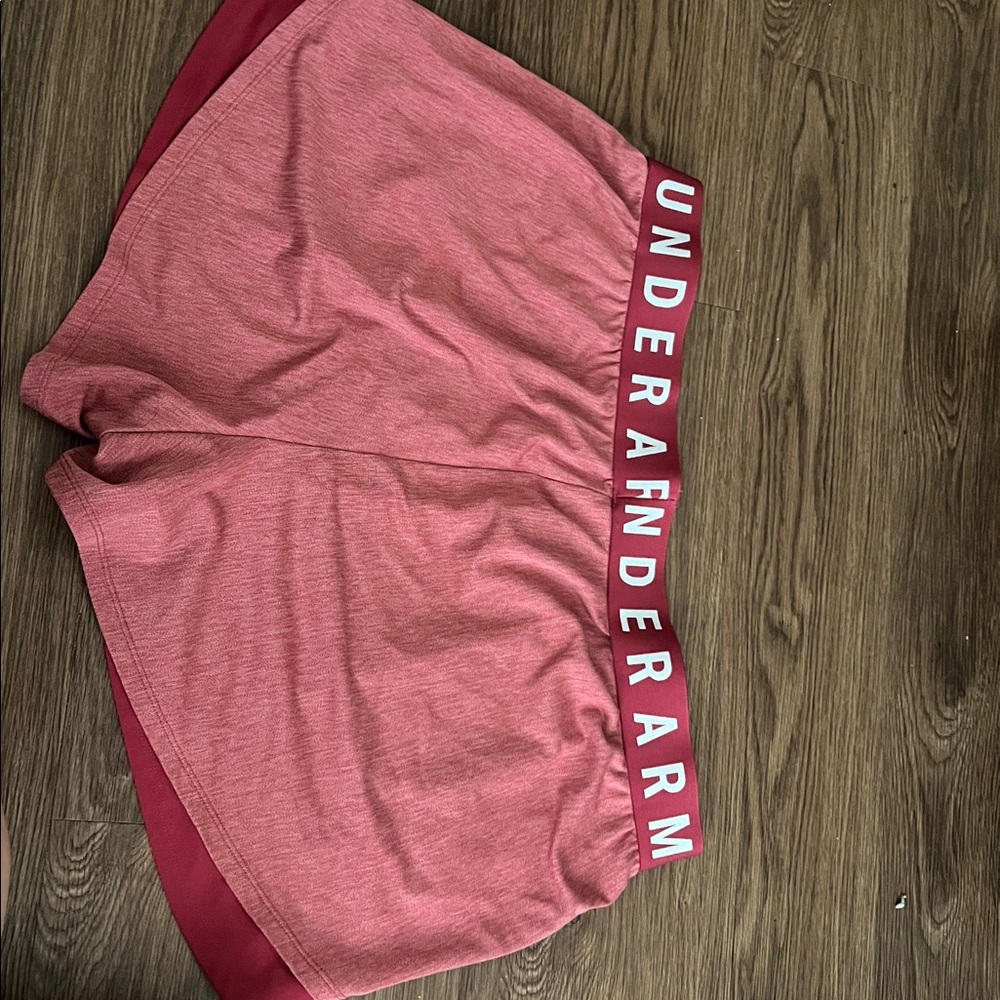 Under Armour Pink Athletic Shorts